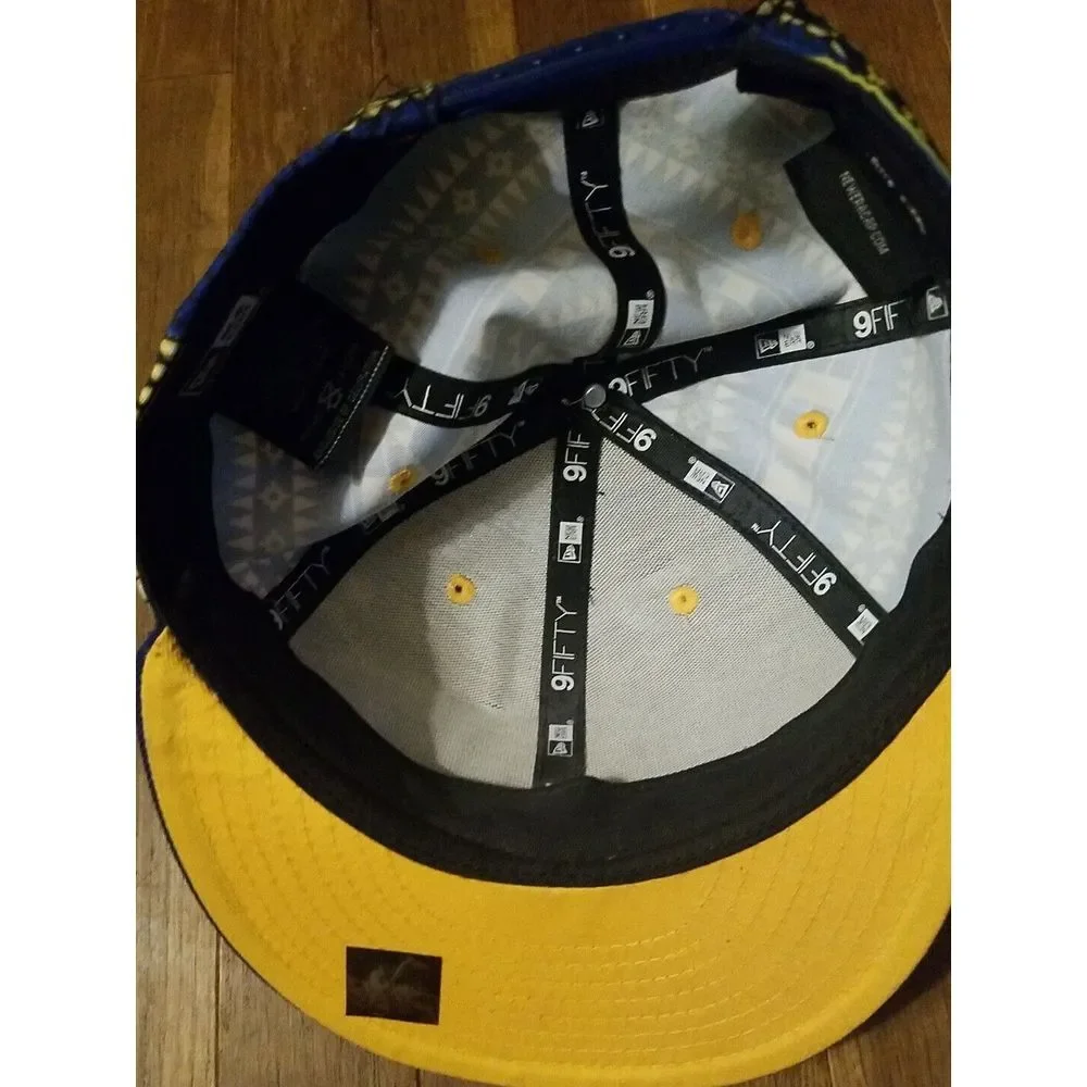 New Era Golden State Warriors 9Fifty The City NBA Snapback Hat Hardwood Classics